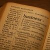 D'où vient vraiment le mot business ?